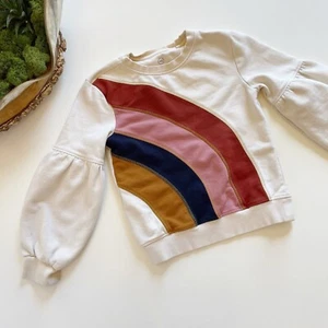 • AG Adriano Goldschmied Kids Rainbow Sweatshirt • Flaw Noted • Size small • 8 - Picture 1 of 8