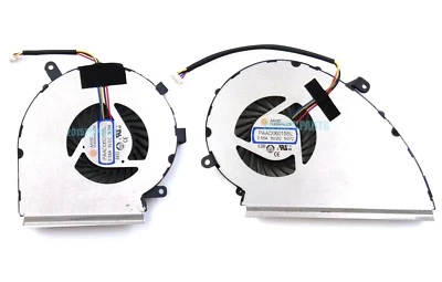 Genuine New MSI GP72 7rdx Leopard Pro CPU + GPU Cooling Fan 4-Pins - Image 1 of 4