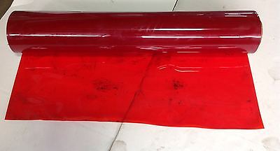 Welding Safety Curtain Red 4 Ft Wide  2 Mm Thick  39ff On Roll • 207.28£