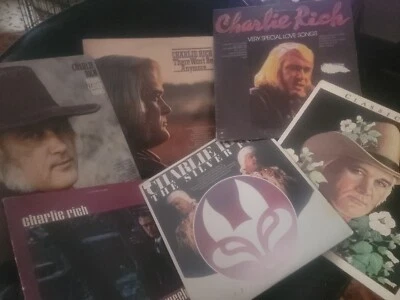 6 Lp~CHARLIE RICH ~ Lonely Weekends, There Won't Be Anymore, Classic Rich** - Image 1 of 4