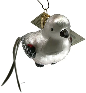 OWC Bird Scissor Tailed Flycatcher Feather Old World Christmas Tree Ornament - Picture 1 of 9