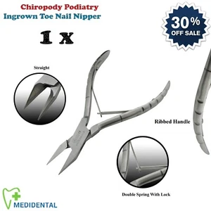 Professional Podiatrist Ingrown Toe Nail Nipper Cutter Chiropody Clippers Lab CE - Picture 1 of 4