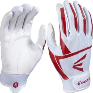 Guantes Easton para mujer, rojo/blanco, pequeños - Imagen 1 de 3