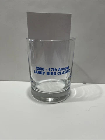 17th Annual Larry Bird Classic Drinking Glass. Perfect Cover