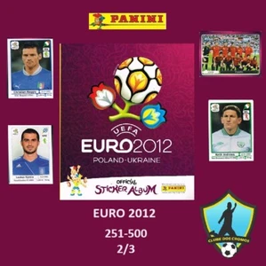 Euro 2012 stickers pick choose checklist description 251-500 (2/3) Panini - Picture 1 of 1