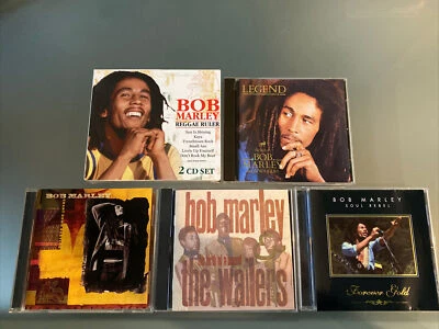 Bob Marley 6 LOT- Reggae Ruler Set, Legend, Chant Down, Birth Of Legend, Soul - Image 1 of 4