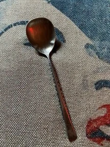 Eleganter Vintage International Deep Silver Zuckerlöffel Camille Ära 1971 - Bild 1 von 2