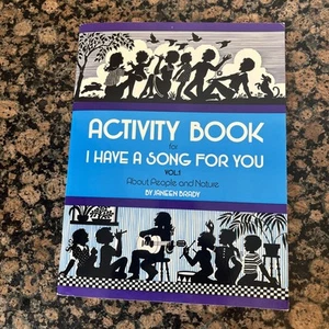 I Have A Song For You About People Nature Vol 1 Activity Book Janeen Brady 1986 - Picture 1 of 3