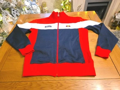 Sudadera vintage con cremallera para aficionados al fútbol americano Ellesse talla M Foto 1 de 4