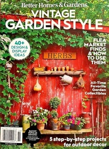 VINTAGE GARDEN STYLE MAGAZINE 5/2025 FLEA MARKET FINDS 40+ DESIGNS & DISPLAYS - Imagen 1 de 1