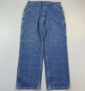 Jeans Carhartt FR uomo 36x32 vestibilità originale falegname gatto 2 ignifugo lavoro - Foto 1 di 15