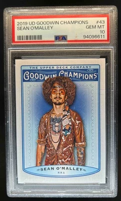 2019 Goodwin 冠军肖恩·奥马利 #43 PSA 10 — 第 1/2 张图片