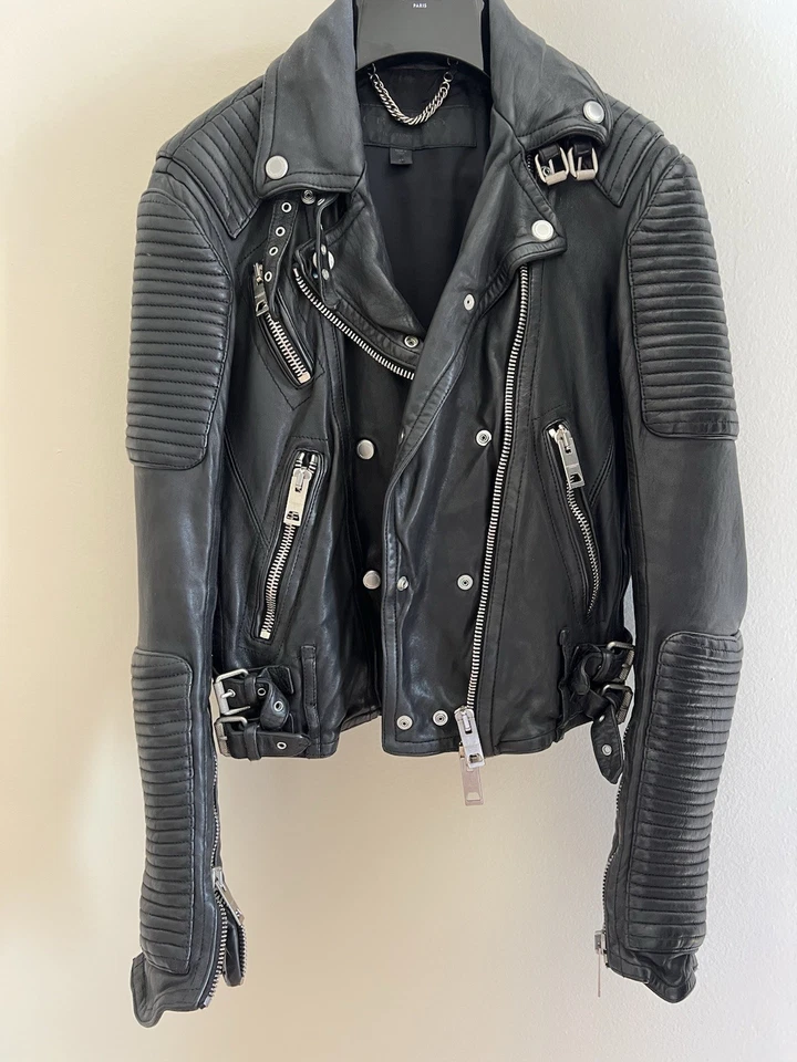 Chaqueta de cuero Burberry Prorsum 2011 38 Foto 1 de 4