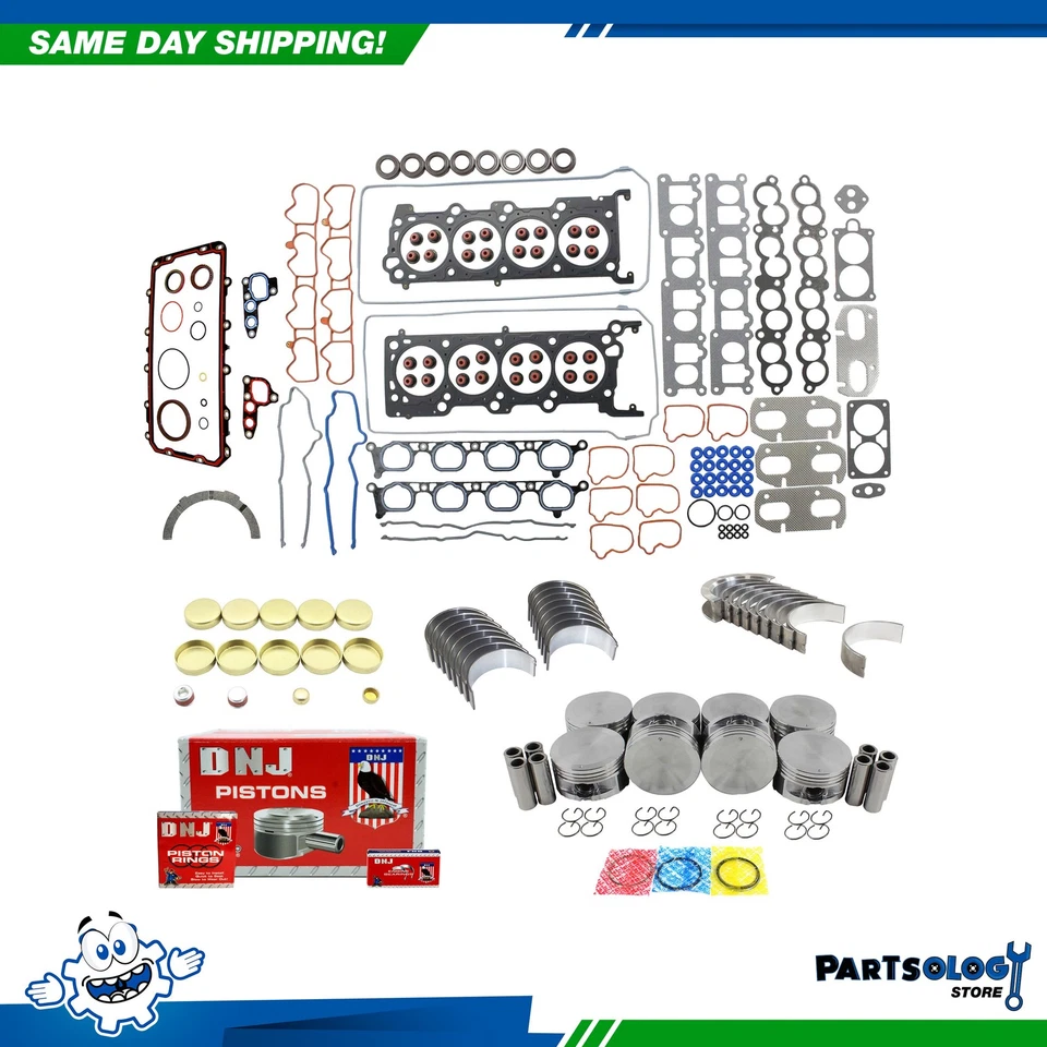 DNJ EK4143 Engine Rebuild Kit For 95-98 Lincoln Continental Mark VIII 4.6L DOHC - Image 1 of 4