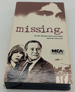 Missing (VHS, 1982) - Costa-Gavras, Sissy Spacek, Jack Lemmon RARE - Picture 1 of 4