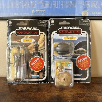 Star Wars Kenner Retro El Niño Y Ig-11 (lote De 2) F2021 Y F2023 Foto 1 de 4