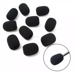 UP 50X AUS Black Windshield Foam Cover for Live Lapel Microphone Headset Headset - Picture 1 of 10