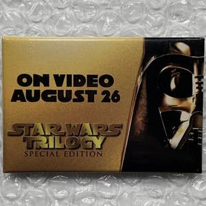 Vintage 1997 Star Wars Trilogy Movie Promotional Pin Button Special Edition - Picture 1 of 2