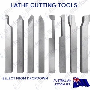 Lathe Cutting Tools 8 profiles HSS ready to use *SELECT YOUR SIZE - Foto 1 di 5