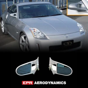For Fairlady Z Z33 350Z RHD Carbon Fiber Ganador Aero Mirror Side Mirror Pair - Imagen 1 de 9