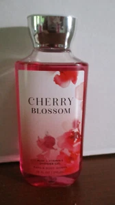 BATH & BODY WORKS 10 oz CHERRY BLOSSOM BODY GEL WASH ~ Nuovo - Foto 1 di 2