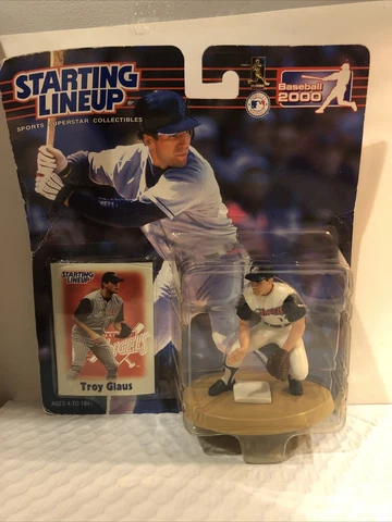 2000 Starting Lineup Troy Glaus Anaheim Angels SLU Hasbro Sports Figure Cover