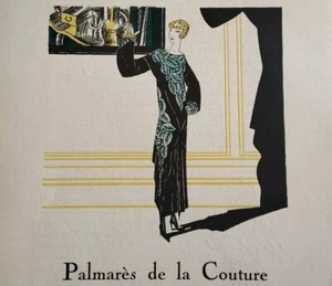 PALMARES DE LA COUTURE de Pierre Mourgue Gazette Bon Ton EO 1924 - Picture 1 of 12