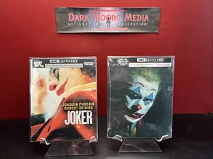 Joker + Joker Folie A Deux LE  Steelbook (4K UHD+Blu-ray+Digital) Factory Sealed - Picture 1 of 7