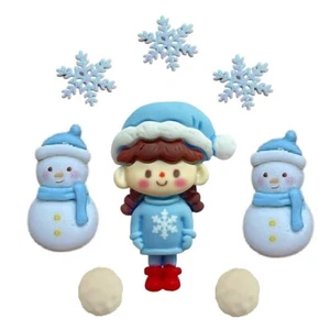 A Flurry Of Fun Button Embellishments - Craft Scrap Sew - Shelly's Buttons - Picture 1 of 2