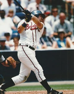 Impresión de póster fotográfico 8x10 de béisbol de los Bravos de Atlanta de Ryan Kelsko RK1 - Imagen 1 de 1