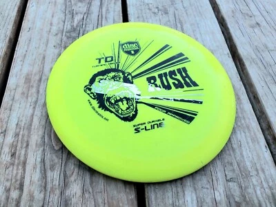 Discmania S-Line TD Rush 173g Yellow Disc Golf Distance Driver OOP RARE - Image 1 of 2