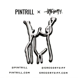 ⚡️RAR⚡️ PINTRILL x GREGORY SIFF NEW YORK PIN *BRANDNEU* 2017 LIMITED EDITION - Bild 1 von 2