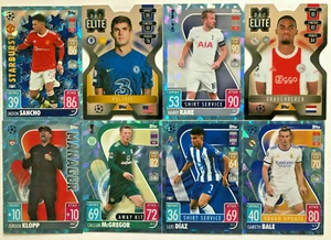 MATCH ATTAX EXTRA 2021/22 21/22 CHAMPIONS LEAGUE CRYSTAL PARALLEL PRO X ELITE - Picture 1 of 126