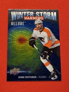 Sean Couturier # Flyers # 2019-20 UD ALLURE Hockey WINTER STORM WARNING WSW-8