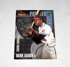2001 Topps American Pie Profiles In Courage 6 Hank Aaron  Braves $.99 Shipping!