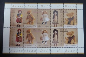 Australia 1997 Dolls & Bears (MNH) Mini sheet - Picture 1 of 1