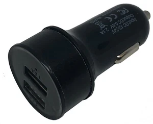 NETcon.  Car Charger, Dual Port Quick Charge Output 5.0V-2.1A - Picture 1 of 2