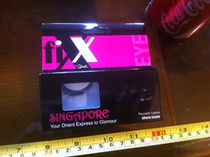 Eyelashes Singapore False Reusable Eyelash Extensions & Adhesive Fixx By Sleek  - Picture 1 of 4