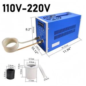 Calentador de Inducción Calentador de Inducción 2000W/3000W Horno de Fusión Fusión - Imagen 1 de 9