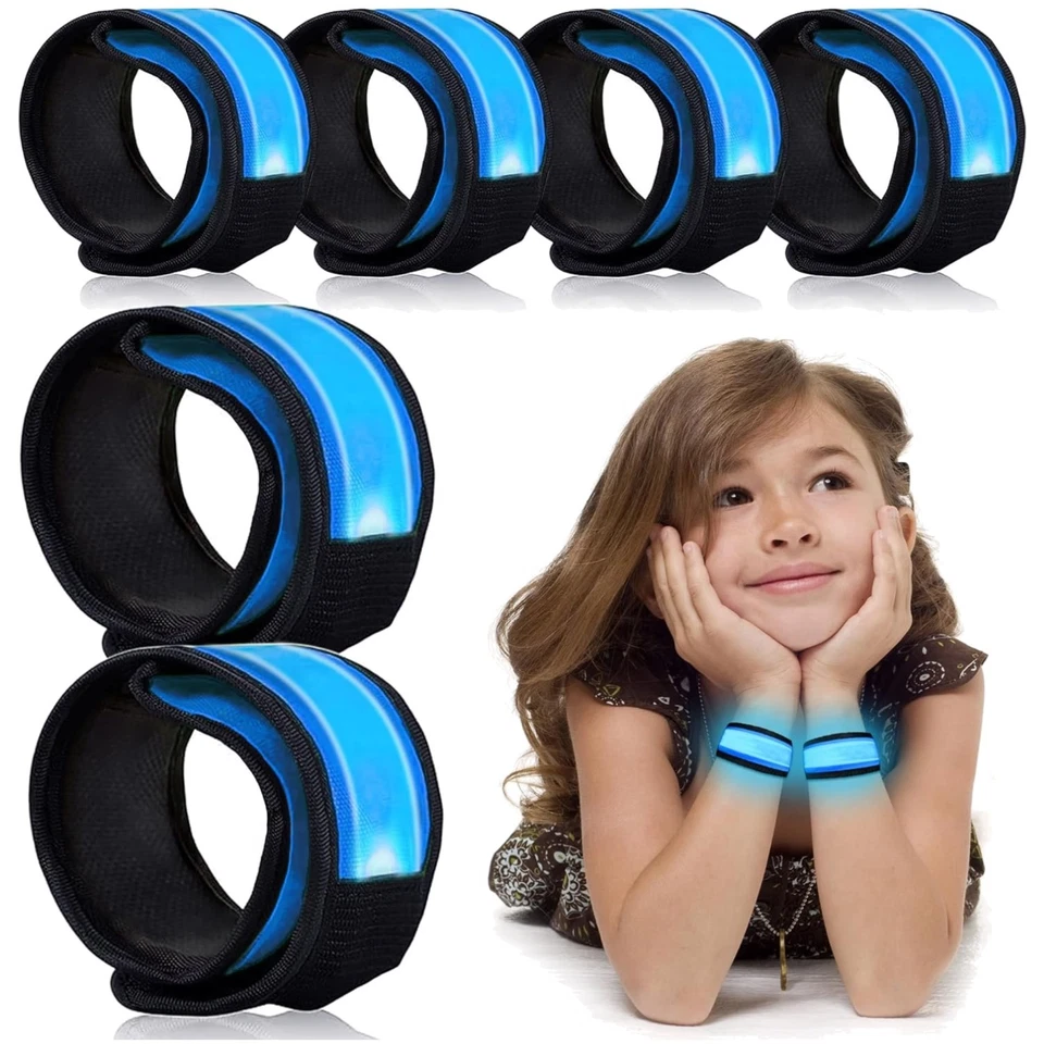 Leuchtende Slap Armbänder für Kinder – Sicheres Joggen und Feiern in der Nacht - Bild 1 von 1