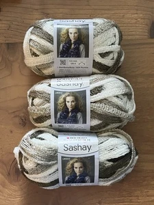 Red Heart Boutique Sashay SHUFFLE Neutral Taupe Brown Lot of 3 Ships Fast - Picture 1 of 6