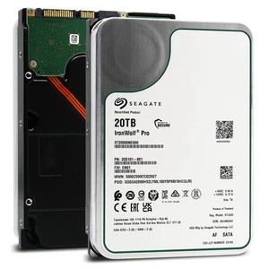 Seagate IronWolf Pro 20TB Interne NAS Festplatte ST20000NE000 3,5 Zoll HDD SATA  - Afbeelding 1 van 8