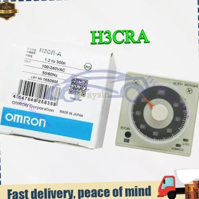 New H3CRA 1 PCS Omron H3CR-A Timer 100-240Vac Fast Shipping  Good Quality - Image 1 of 4