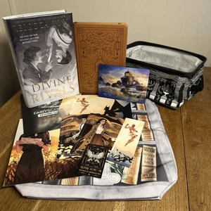 FairyLoot May 2023 "Feuding Gods" Full Box - Divine Rivals Rebecca Ross SIGNED - Picture 1 of 20