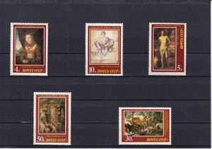SA32c Russia USSR 1987 European Art in Hermitage Museum mint stamps - Picture 1 of 1