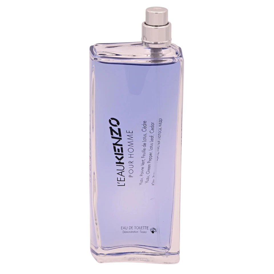 l'Eau Kenzo Pour Homme Kenzo 古龙水 EDT 3.3 / 3.4 盎司全新测试仪 — 第 1/3 张图片
