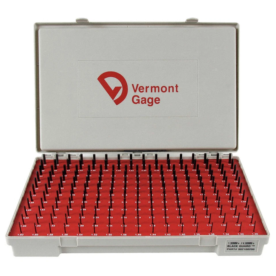 Vermont Gage 901400300 Pin Gage Set - Pack of 240