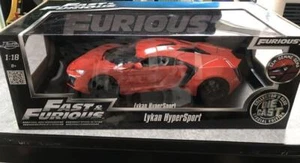Jada Toys 1 18 Fast And Furious Lycan Hyper Sports Red - Picture 1 of 3