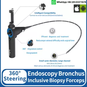 Gastrointestinal Bronchus Endoscopy With 360° Steering Inclusive Biopsy Forceps - Picture 1 of 7