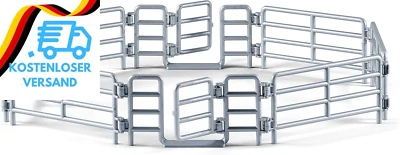 BESUCHE DEN SCHLEICH-STORE Schleich 42487 Weidezaun, Für Kinder Ab 3+ Jahren, FARM WORLD - Zubehör